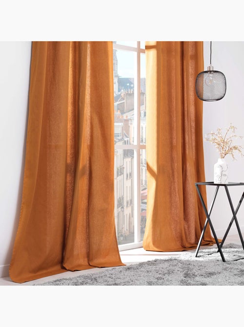 Visillo de decoración de poliéster/algodón reciclado - Kiabi