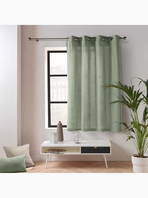 Visillo de decoración de poliéster/algodón reciclado - Kiabi