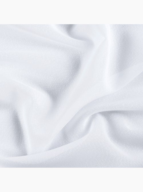 Visillo de efecto natural con hilos en relieve - Kiabi