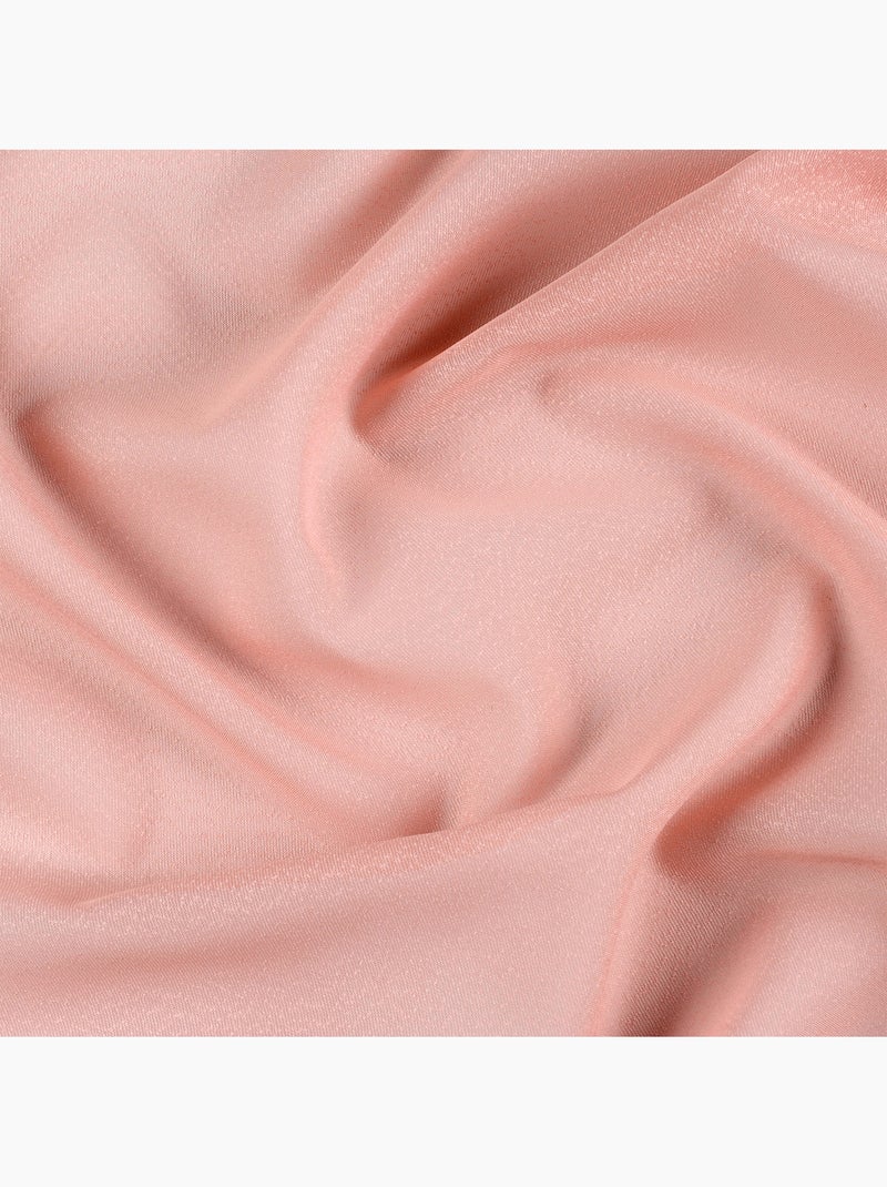 Visillo de efecto natural con hilos en relieve Rosa - Kiabi
