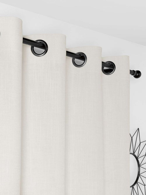 Visillo de hilos flameados - Kiabi