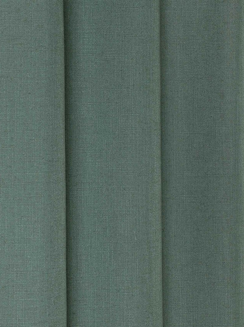 Visillo de hilos flameados Verde abeto - Kiabi