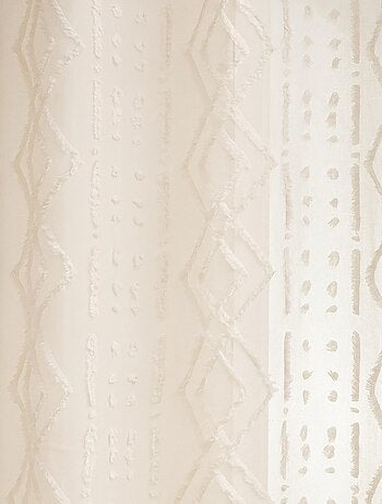 Visillo de jaquard limpio