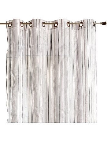 Visillo de organza a rayas