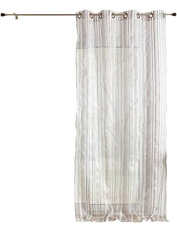 Visillo de organza a rayas