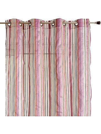 Visillo de organza a rayas