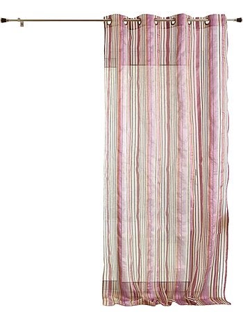 Visillo de organza a rayas