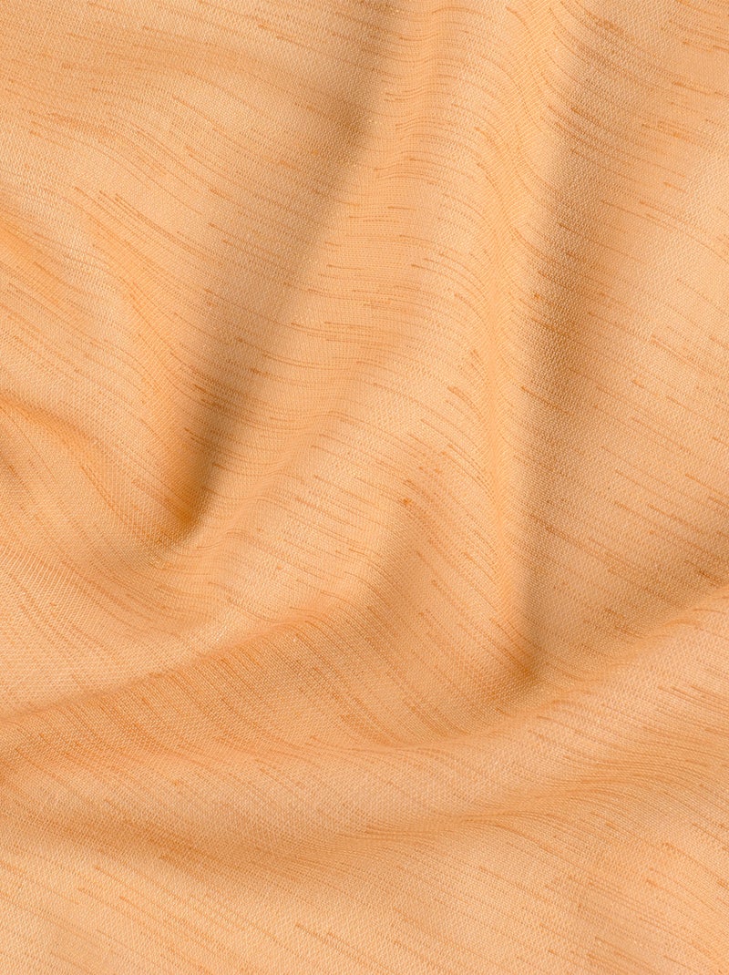 Visillo de poliéster y algodón con tacto suave y flexible Amarillo - Kiabi