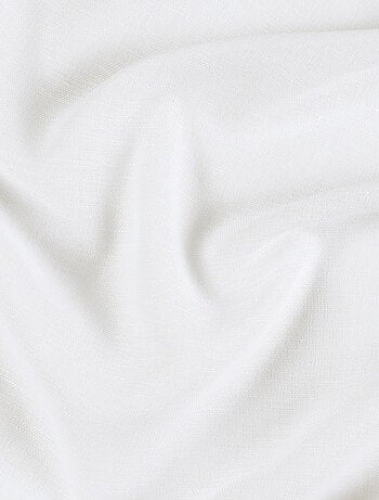 Visillo de poliéster y algodón con tacto suave y flexible