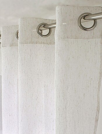 Visillo de polilino con ojales