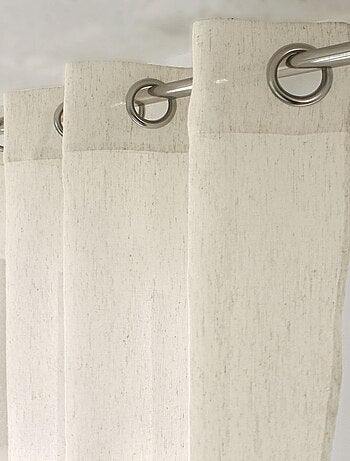 Visillo de polilino con ojales