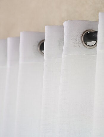 Visillo efecto lino