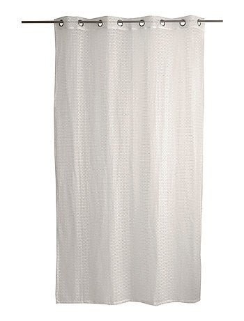 Visillo elegante floral