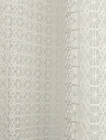 Visillo elegante floral