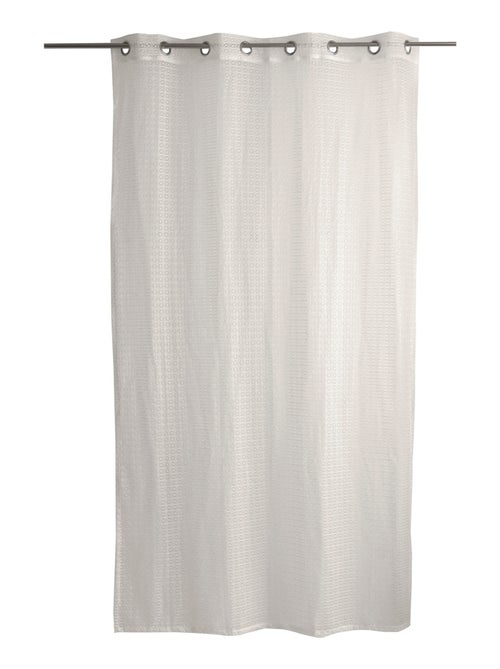 Visillo elegante floral - Kiabi