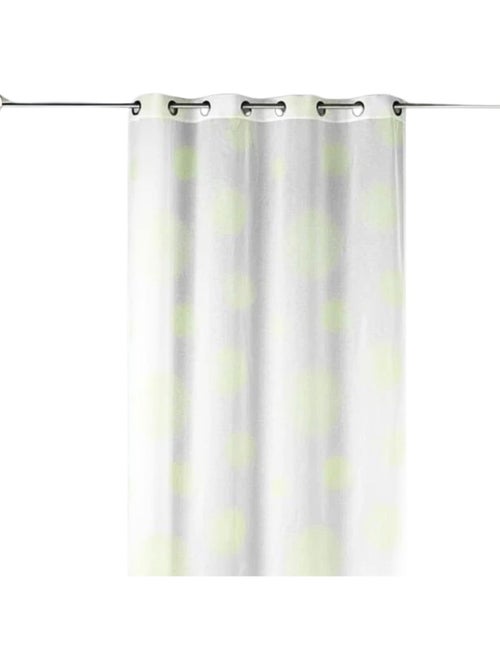 Visillo en Estameña Fantasía Estampado Plata - Kiabi