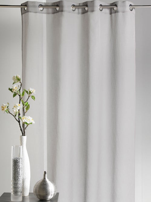 Visillo en Estameña liso - Kiabi