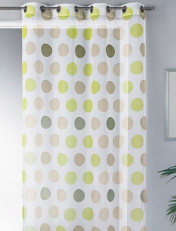 Visillo grandes lunares