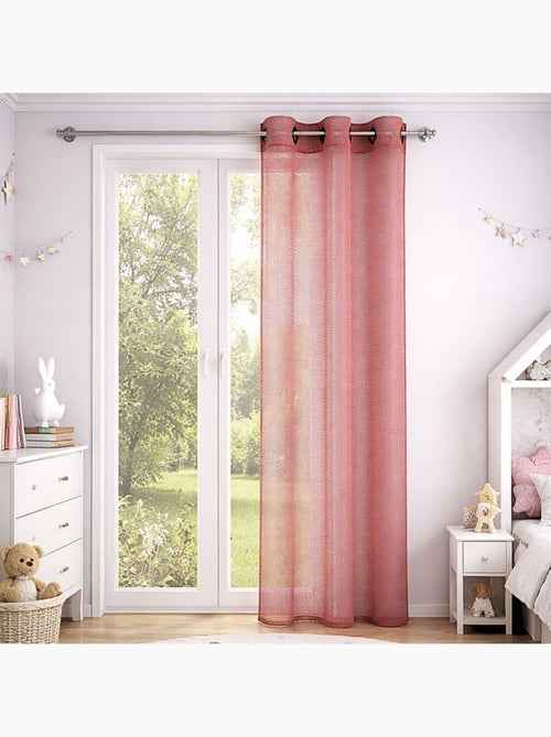 Visillo liso con ojal - Kiabi Visillo liso con ojal - Kiabi