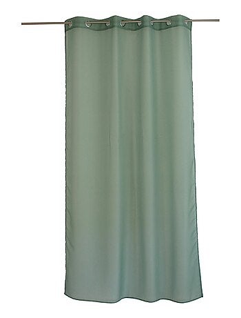 Visillo liso con ojales