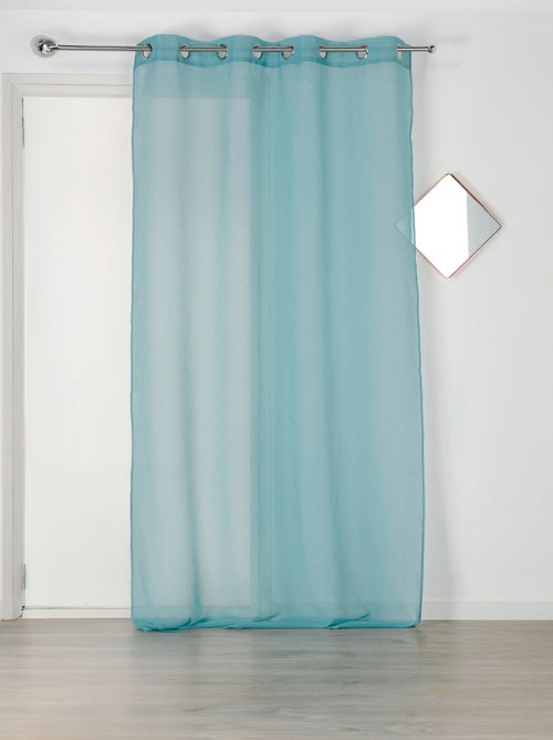 Visillo liso con ollaos Kate - Kiabi