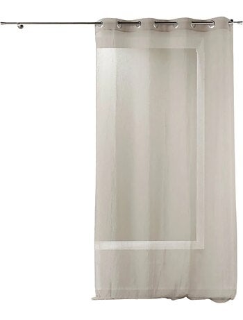 Visillo liso en estameña lino fantasía