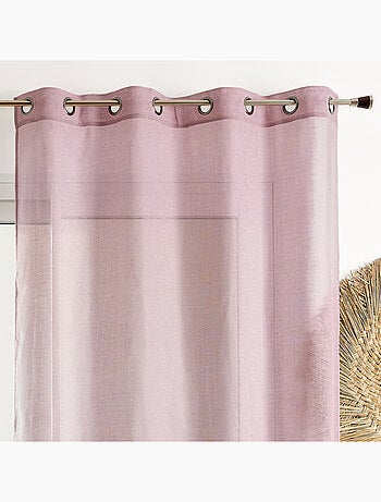 Visillo liso en estameña