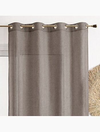 Visillo liso en estameña