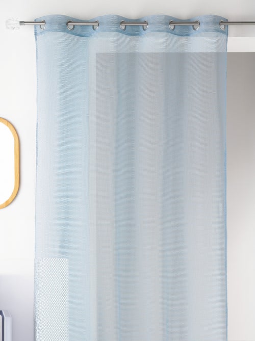 Visillo liso en red - Kiabi