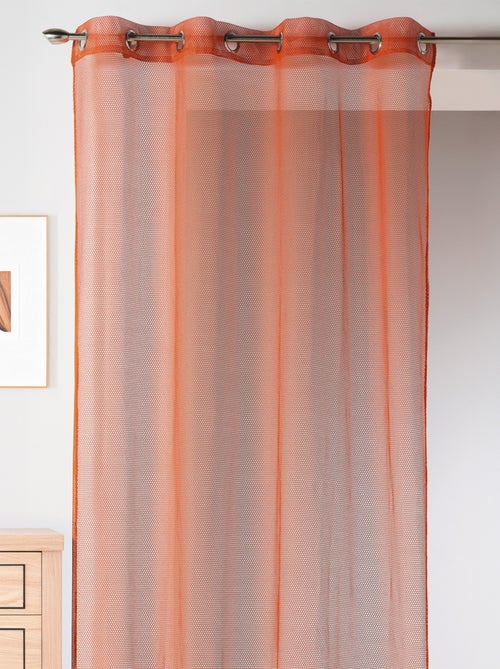 Visillo liso en red - Kiabi