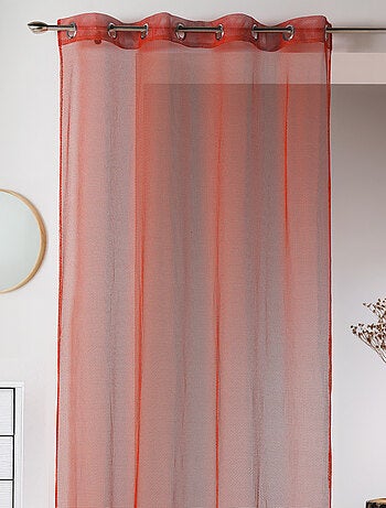 Visillo liso en red