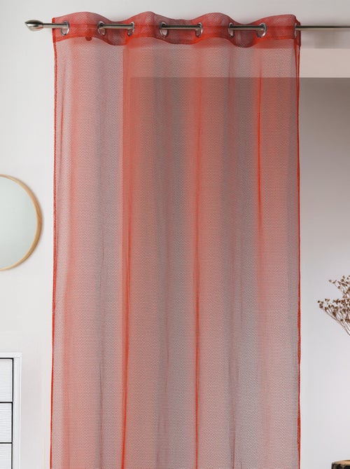 Visillo liso en red - Kiabi