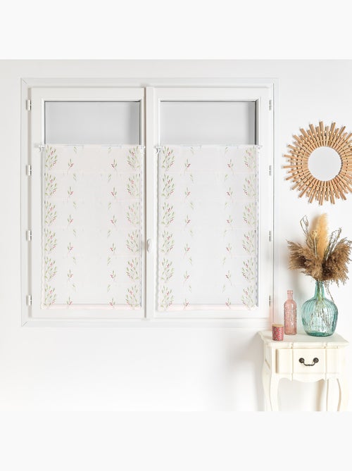 Visillo modulable bordado - Kiabi