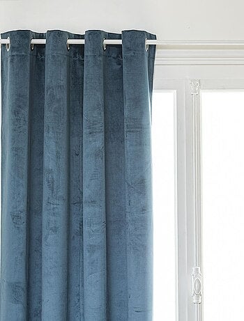 Visillo opaco de terciopelo