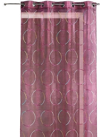 Visillo Organza bordado