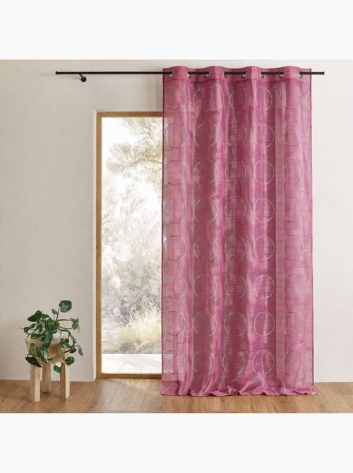 Visillo Organza bordado - Kiabi