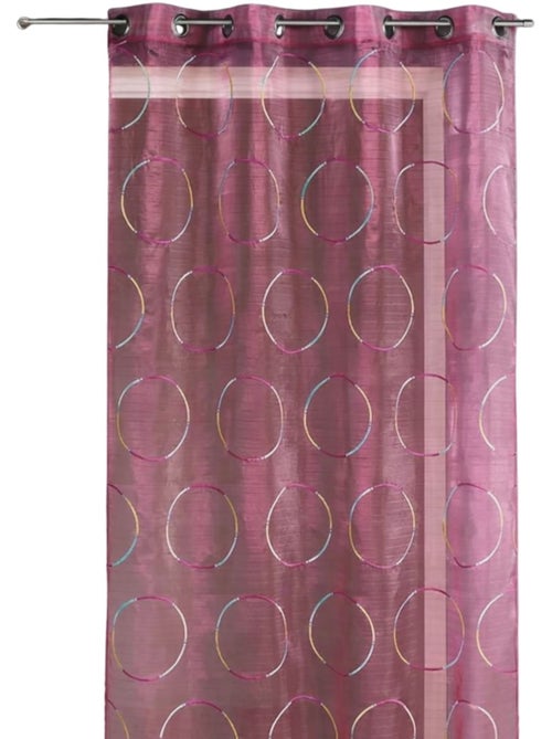 Visillo Organza bordado - Kiabi