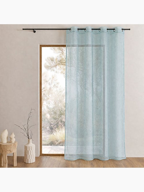 Visillo organza finas rayas horizontales - Kiabi