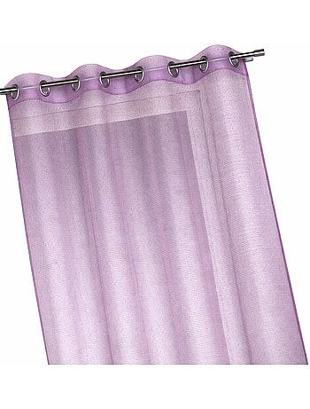 Visillo organza finas rayas horizontales