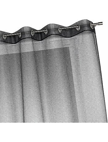 Visillo organza finas rayas horizontales