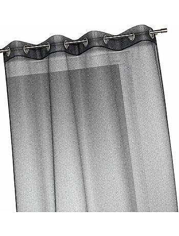 Visillo organza finas rayas horizontales