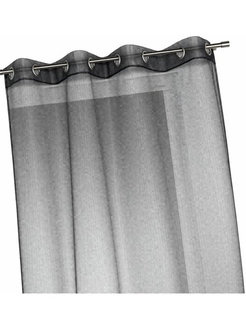 Visillo organza finas rayas horizontales - Kiabi