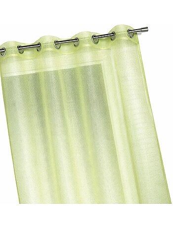 Visillo organza finas rayas horizontales