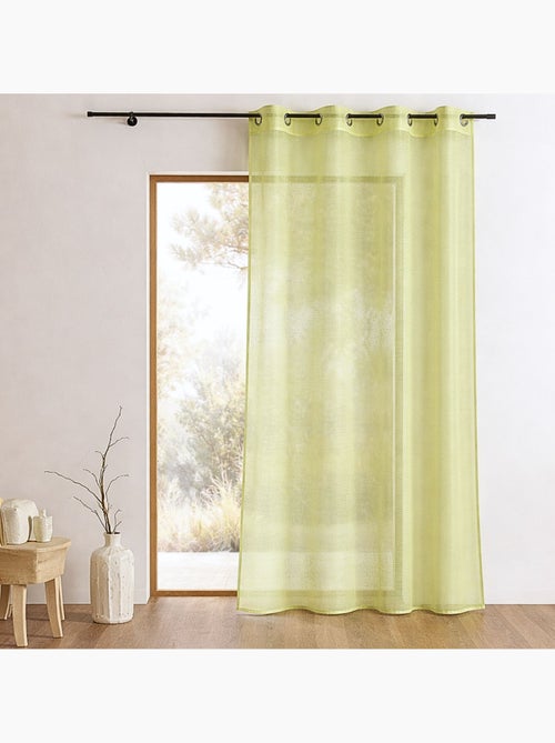 Visillo organza finas rayas horizontales - Kiabi