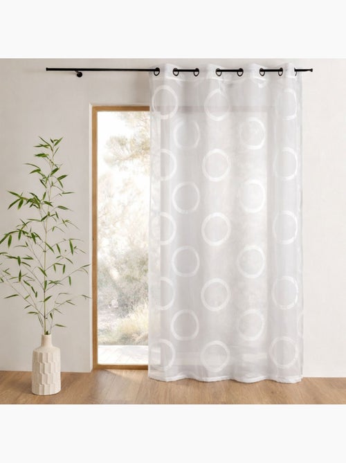 Visillo organza jacquard oléron - Kiabi Visillo organza jacquard oléron - Kiabi