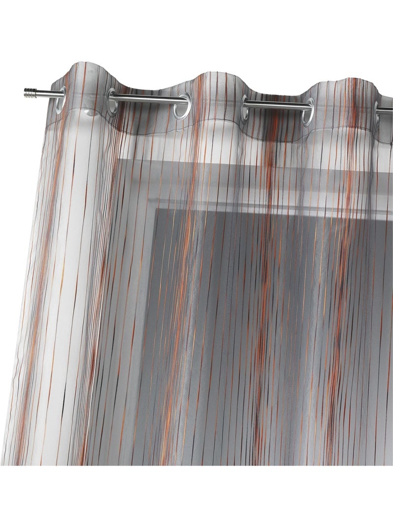 Visillo organza multicolor Cobre - Kiabi