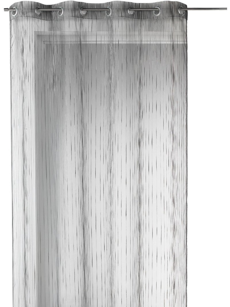 Visillo organza multicolor Gris claro - Kiabi
