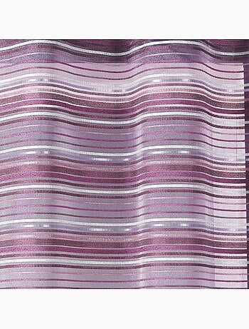 Visillo Organza Rayas chenilla horizontales
