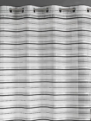 Visillo Organza Rayas chenilla horizontales