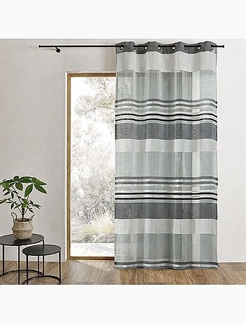 Visillo Organza rayas horizontales